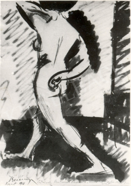 Berény, Róbert - Nude Study, 1910 