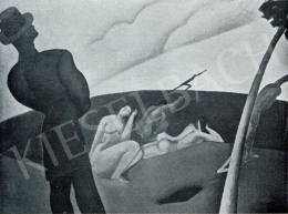 Berény, Róbert - Composition with Silhouettes, 1911 