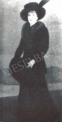  Czigány Dezső - Női képmás, 1911-1912 