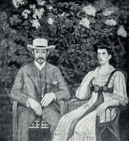  Kernstok, Károly - Artúr Lederer and his Wife, 1908 