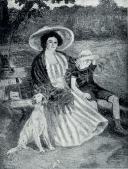  Kernstok, Károly - In the Garden, 1906 
