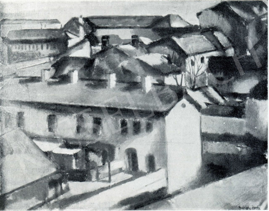  Márffy, Ödön - Kőbánya, 1910 painting