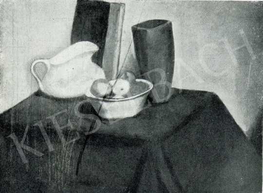 Orbán Dezső - Fehérkancsós csendélet, 1911 körül festménye