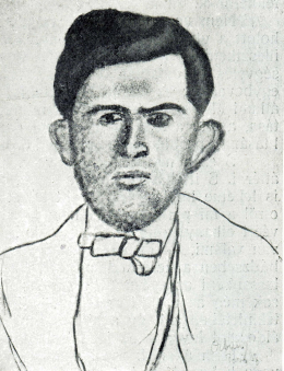 Orbán Dezső - Férfiportré, 1908 