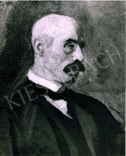  Pór Bertalan - Férfiportré, 1907 