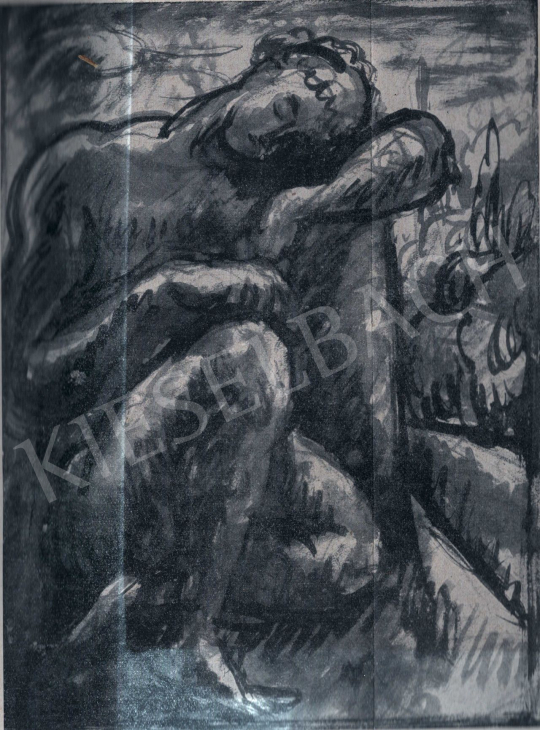  Pór Bertalan - Tanulmány, 1912 festménye