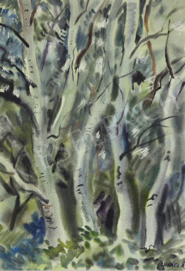  Lukács, Ágnes - Poplars, 1982 
