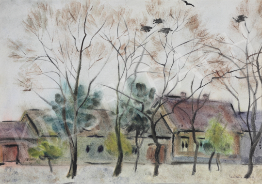  Lukács, Ágnes - Crow Nest, 1984 painting