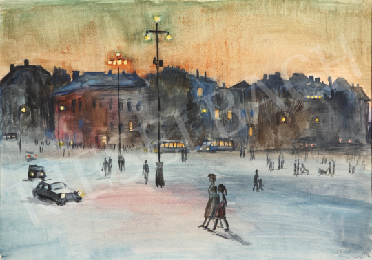 For sale  Lukács, Ágnes - Heroes' Square, 1958 's painting