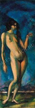  Márffy, Ödön - Female Nude, 1911. painting