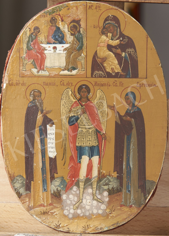  Greek Ikonpainter, 19th Century - St. John, Greek Ikon, 19th Century painting