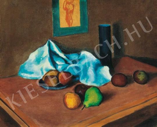 Orbán, Dezső - Still-Life with Green Pears, 1909. painting