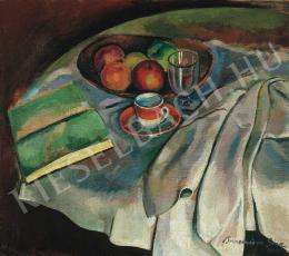  Bornemisza, Géza - Still-Life with White Tablecloth, 1919. 