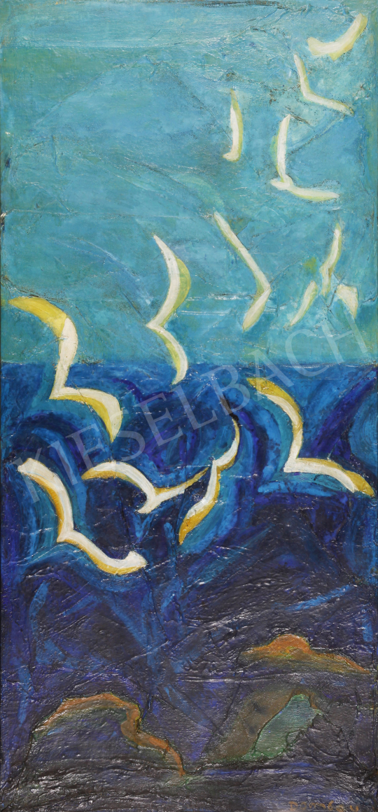 For sale  Dombay, Lelly (Dombay Lelli, Dornis Istvánné) - Albatross II. 's painting