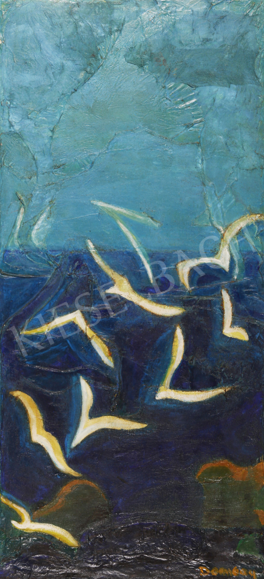 For sale  Dombay, Lelly (Dombay Lelli, Dornis Istvánné) - Albatross I. 's painting