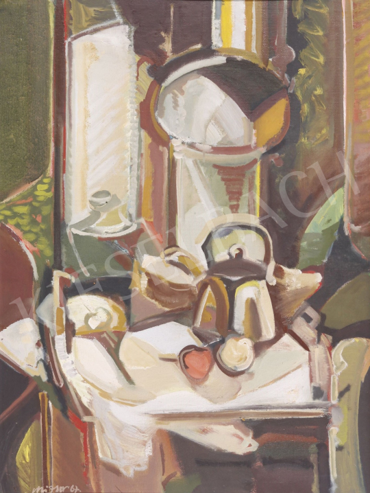 For sale  Mizser, Pál - Still Life, 1967 's painting