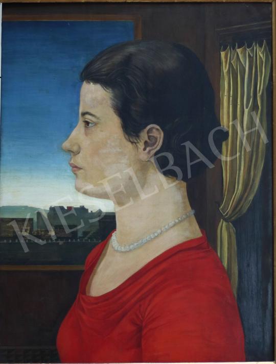  Kákay-Szabó György - Lili portréja, 1934 festménye