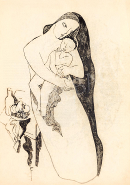  Kádár, Béla - Art Deco Madonna 