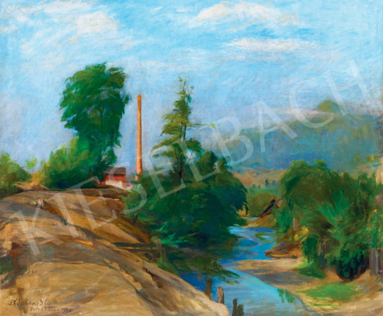  Benkhard, Ágost - Landscape in Felsőbánya, 1943 | 55th Spring Auction auction / 16 Lot