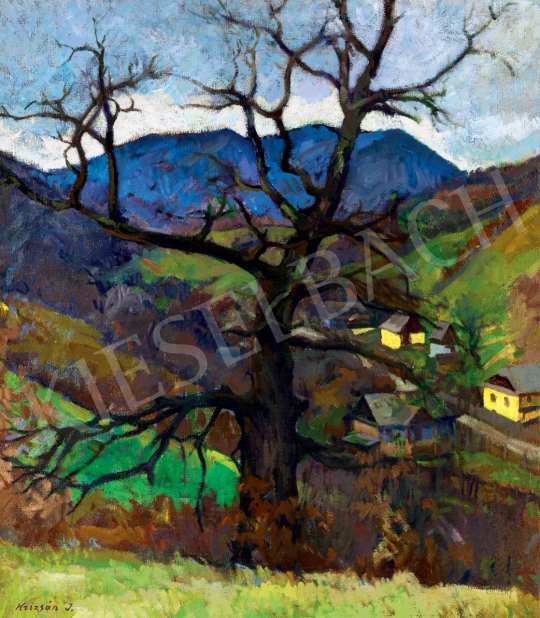 Krizsán, János - Landscape in Nagybánya, 1931 | 55th Spring Auction auction / 21 Lot