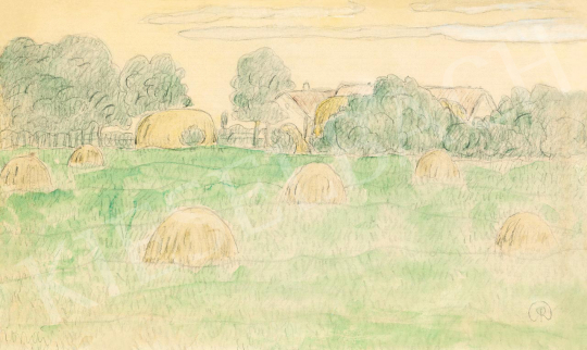 Rippl-Rónai, József - Landscape in Somogy | 55th Spring Auction auction / 56 Lot