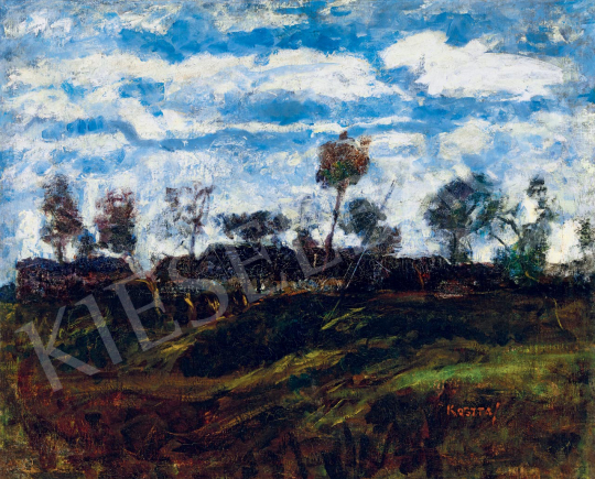  Koszta, József - Landscape with Clouds | 55th Spring Auction auction / 65 Lot