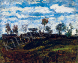  Koszta, József - Landscape with Clouds 