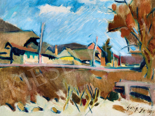 Nagy, Oszkár - Felsőbánya Street (Summer Day) | 55th Spring Auction auction / 81 Lot