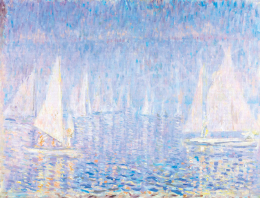 Halápy, János - Sailing Boatrace at Lake Balaton, c. 1940 
