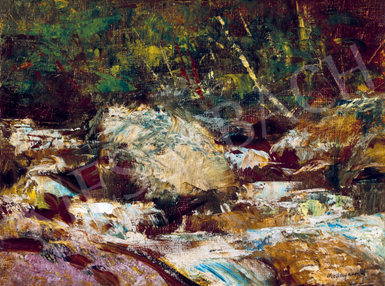  Mednyánszky, László - Waterfall | 55th Spring Auction auction / 108 Lot