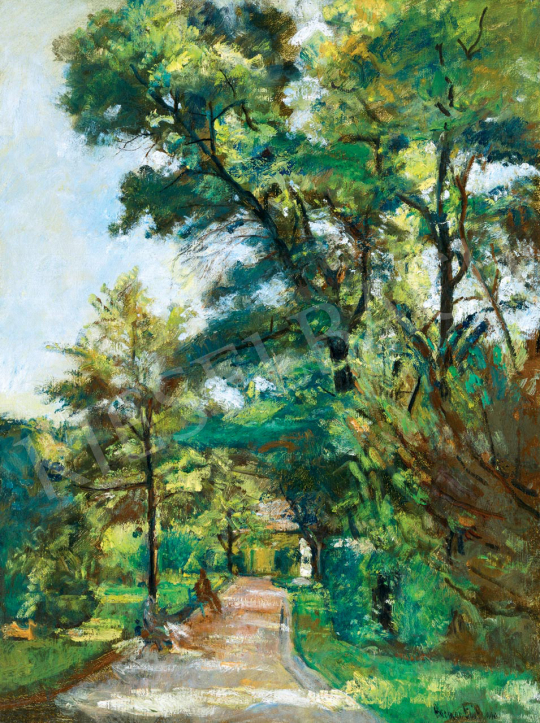  Herman, Lipót - Sunlit Park, 1940 | 55th Spring Auction auction / 113 Lot