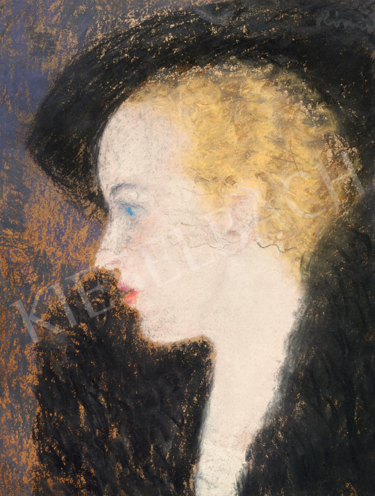 Rippl-Rónai, József - Blonde Woman with a Veil | 55th Spring Auction auction / 150 Lot