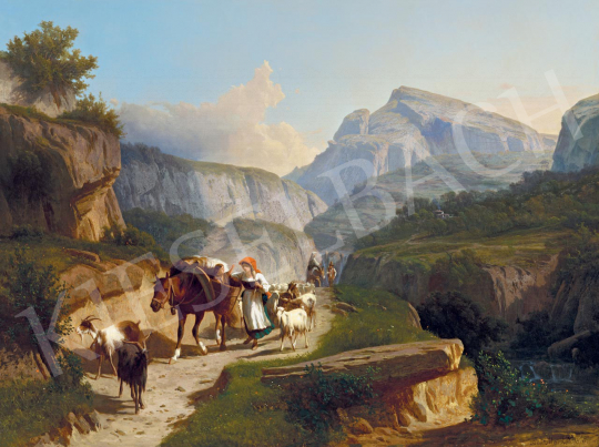 Markó, András - Italian Landscape, 1870 | 55th Spring Auction auction / 154 Lot