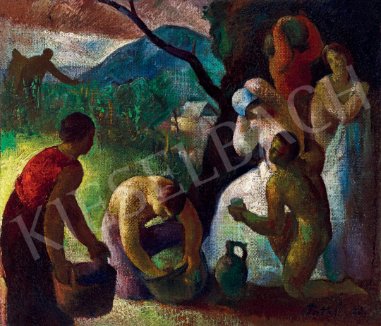  Patkó, Károly - Harvest (Nagybánya), 1926 | 55th Spring Auction auction / 160 Lot