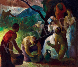  Patkó Károly - Szüret (Nagybánya), 1926 