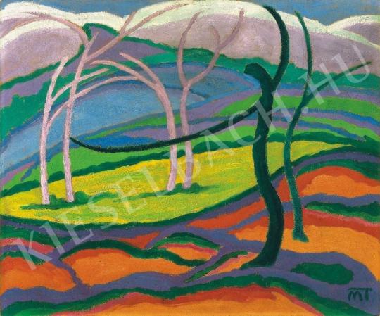  Mattis Teutsch, János - Early Spring, c. 1917. painting