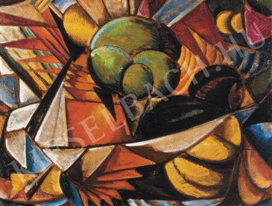 Uitz, Béla - Abstract Compositin, 1919. painting