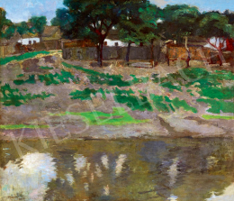 Fényes, Adolf - Szolnok Landscape, 1899 