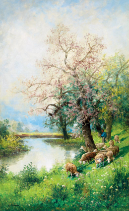 Kaufmann, Adolf - Spring by the River 