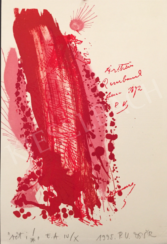  Swierkiewicz, Róbert - Red I, 1995 painting