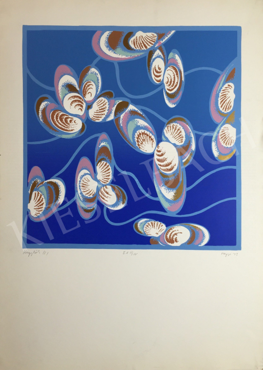 For sale Hegyi, György (Schönberger György) - Shells, 1993 's painting