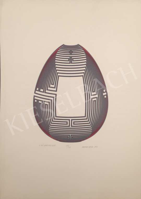 For sale  Prutkay, Péter (Prutkai Péter) - The Small Labyrinth Egg, 1996 's painting