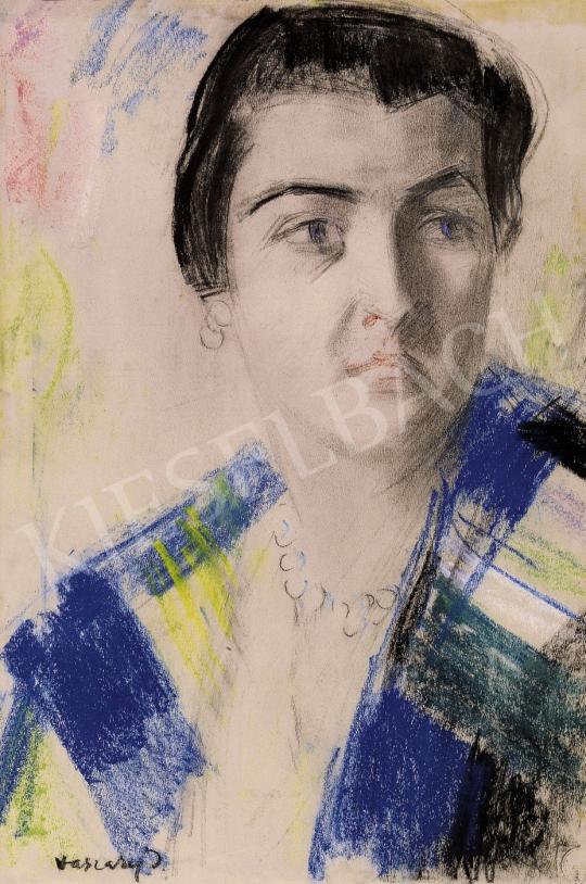  Vaszary, János - Lady with a scarf | 7th Auction auction / 12 Lot