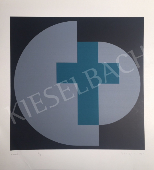 For sale  Saxon-Szász, János - Cross, 1989 's painting