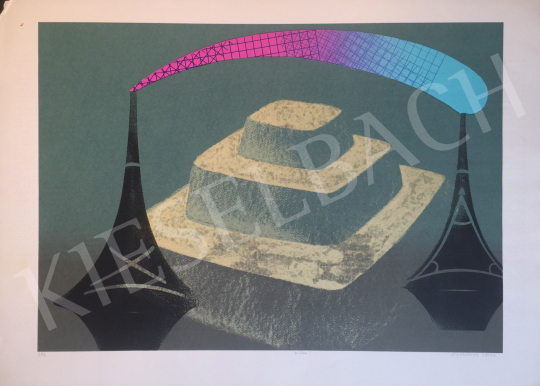 For sale  Stefanovits, Péter - Pyramid, Comet 's painting