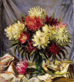 Mikola, András - Still life with flowers 