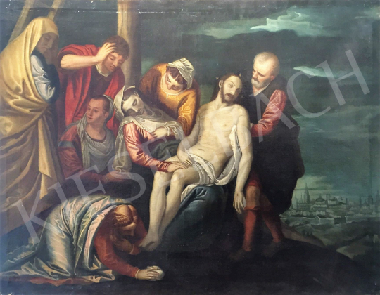 Unknown artist - Descent from the Cross painting