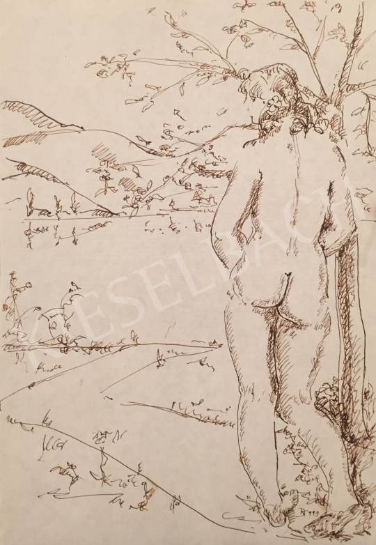 For sale Dániel, Kornél Miklós (Fisch Kornél) - Women Nude, 1993 's painting