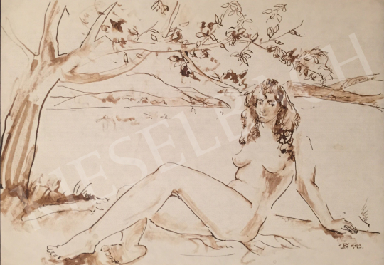 For sale Dániel, Kornél Miklós (Fisch Kornél) - Women Nude, 1993 's painting