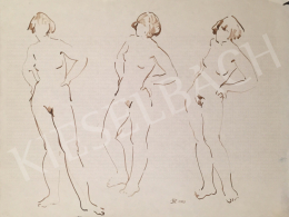 Dániel, Kornél Miklós (Fisch Kornél) - Standing Nude Studies, 1993 